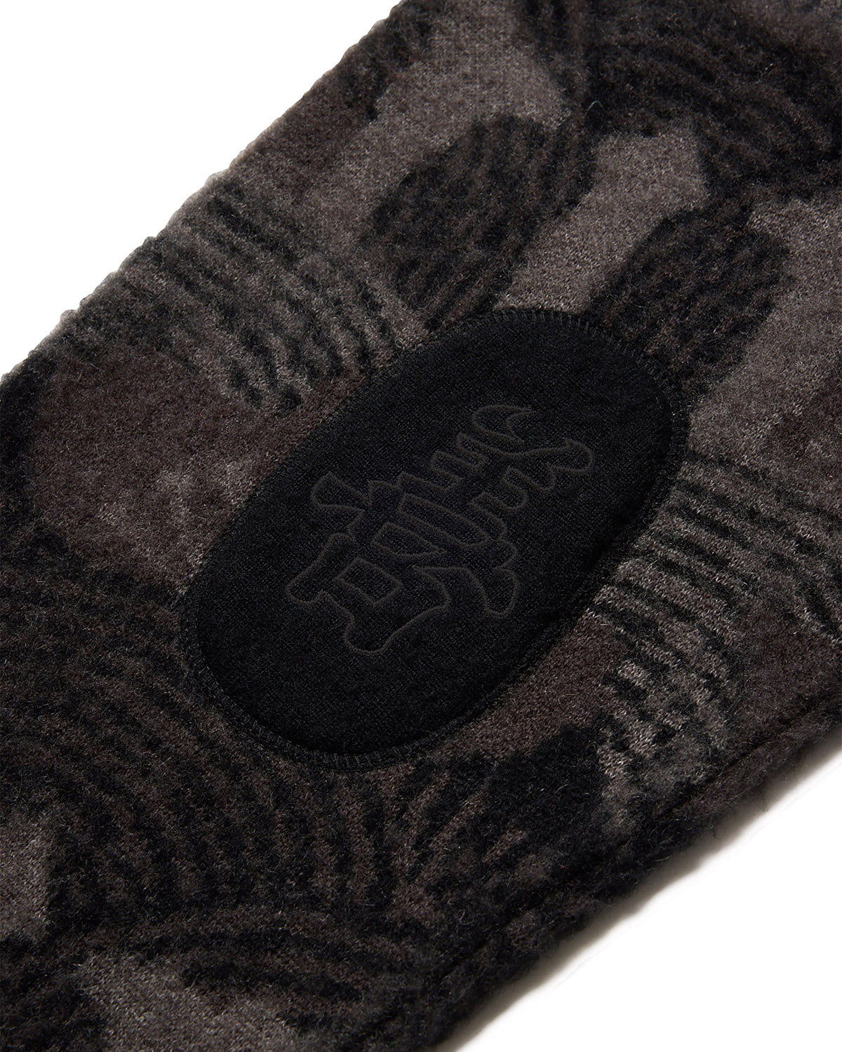 KABUTO MOHAIR CREW KNIT - BLACK / GREY
