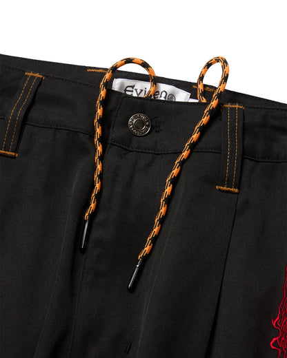 FIRE BOHEMIAN PANTS - BLACK