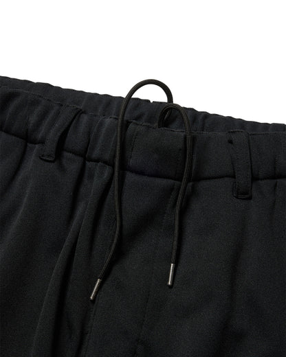 E LOGO TRACK PANTS - BLACK