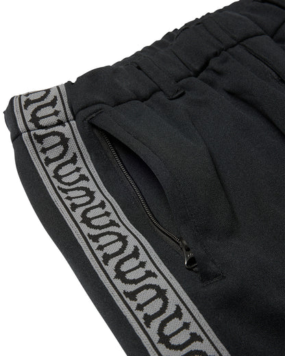 E LOGO TRACK PANTS - GREY