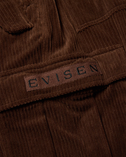 EQUALIZER CORD CARGO PANTS - BLACK
