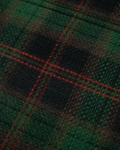 CHECK WOOL PAINTER PANTS - YELOW