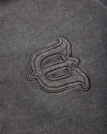 LOGO ZIP HOODIE - MOCHA