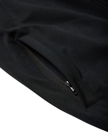 E LOGO TRACK JACKET - BROWN