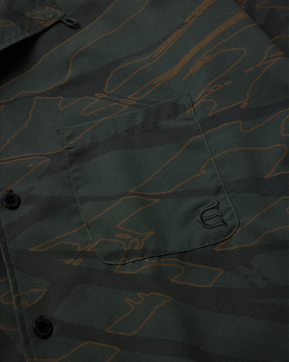 CLASH CAMO SHIRT - BLACK