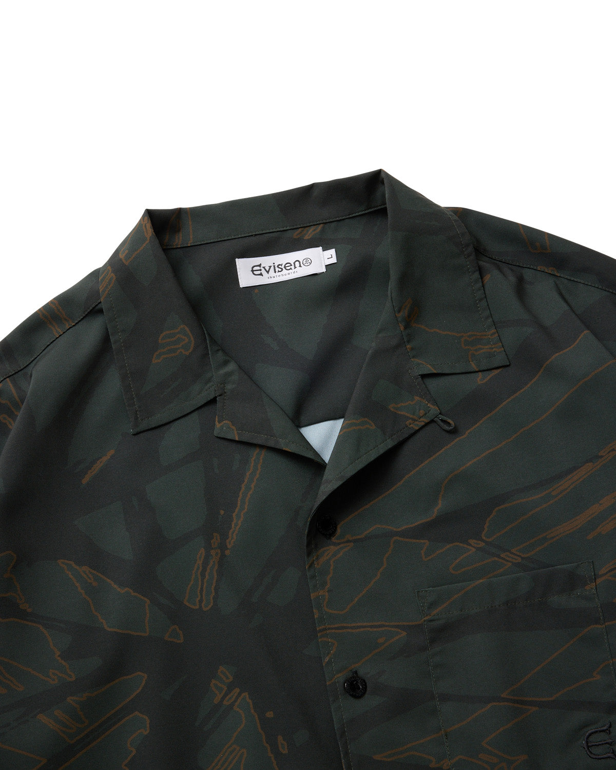 CLASH CAMO SHIRT - BLACK