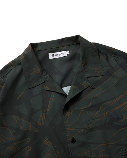 CLASH CAMO SHIRT - BLACK