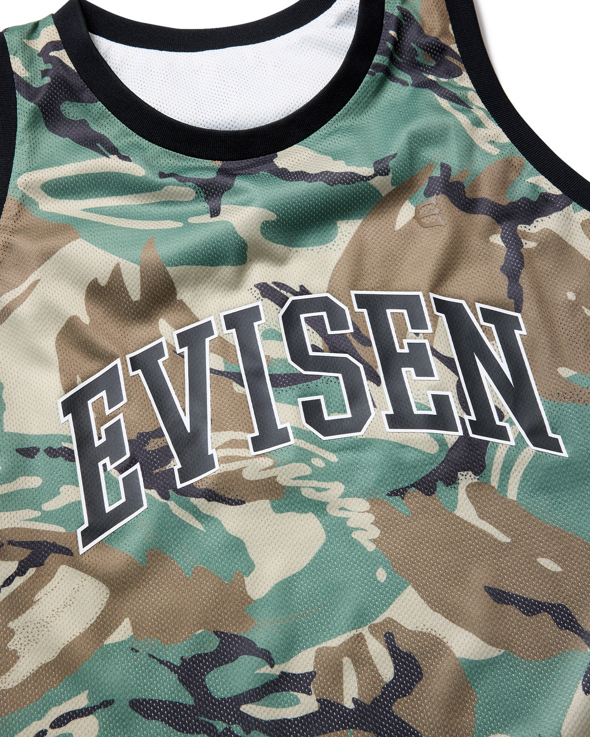 OHAKO CAMO MESH TANK - WHITE / CAMO