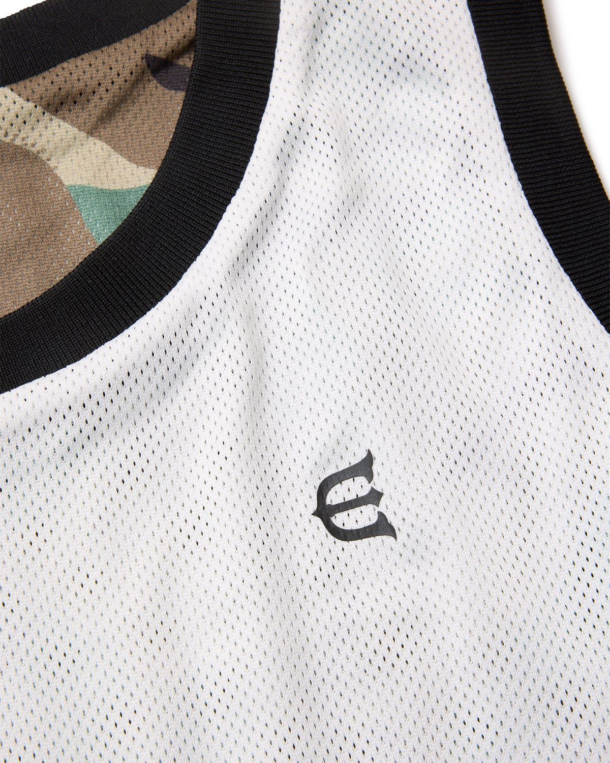 OHAKO CAMO MESH TANK - WHITE / CAMO
