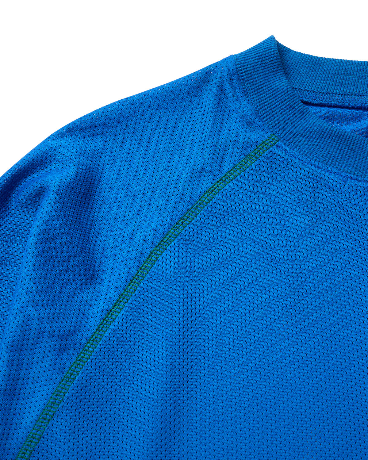 MESH L/S TEE - BLUE