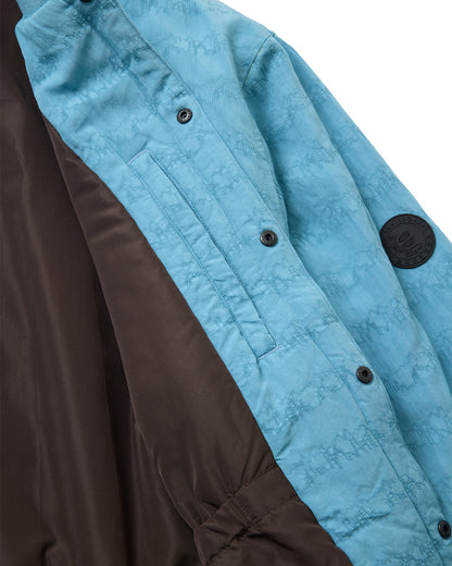 JACQUARD BOMBER JACKET - BLACK