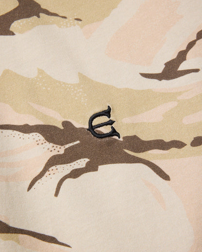 E LOGO CAMO TEE