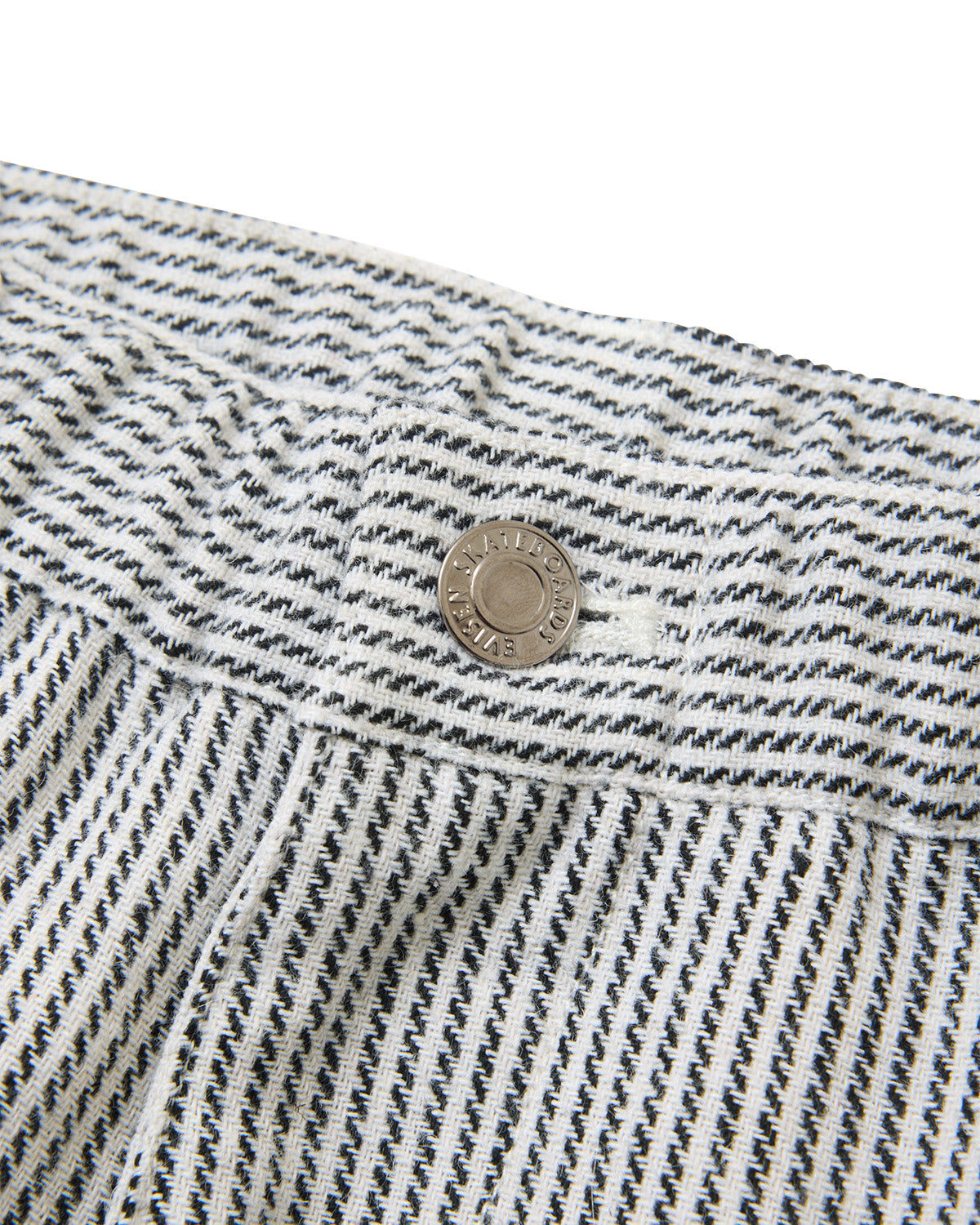 JACQUARD PINTUCK PANTS - WHITE