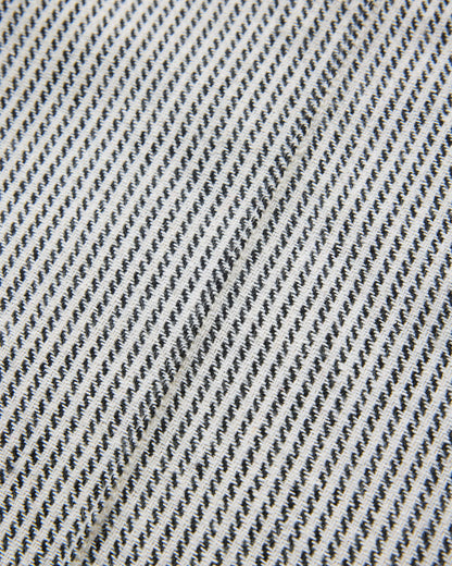 JACQUARD PINTUCK PANTS - WHITE