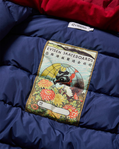 3-WAY N3B EVI DOWN JACKET - RED