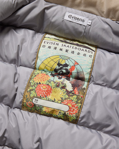 3-WAY N3B EVI DOWN JACKET - BEIGE