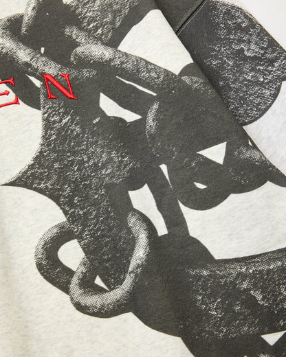 ANCHOR CREW SWEAT - CHARCOAL