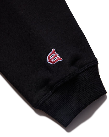 ATARI LOGO HOODIE - BLACK