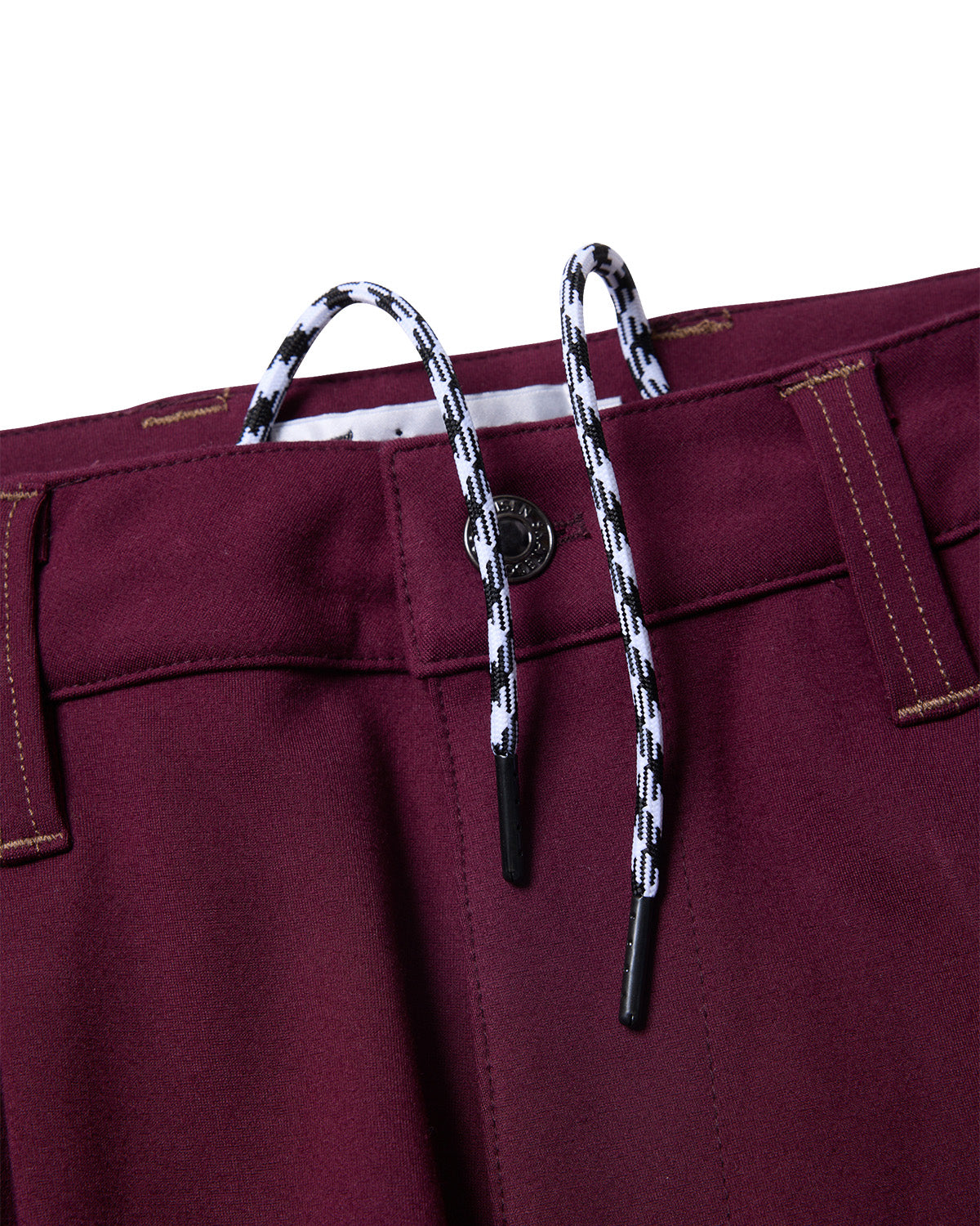 PUNCH BOHEMIAN TECH PANTS - BURGUNDY
