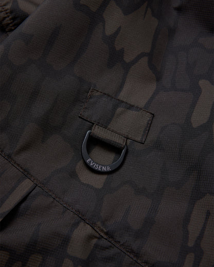 TREE CAMO MOUNTAIN JACKET - BLUE