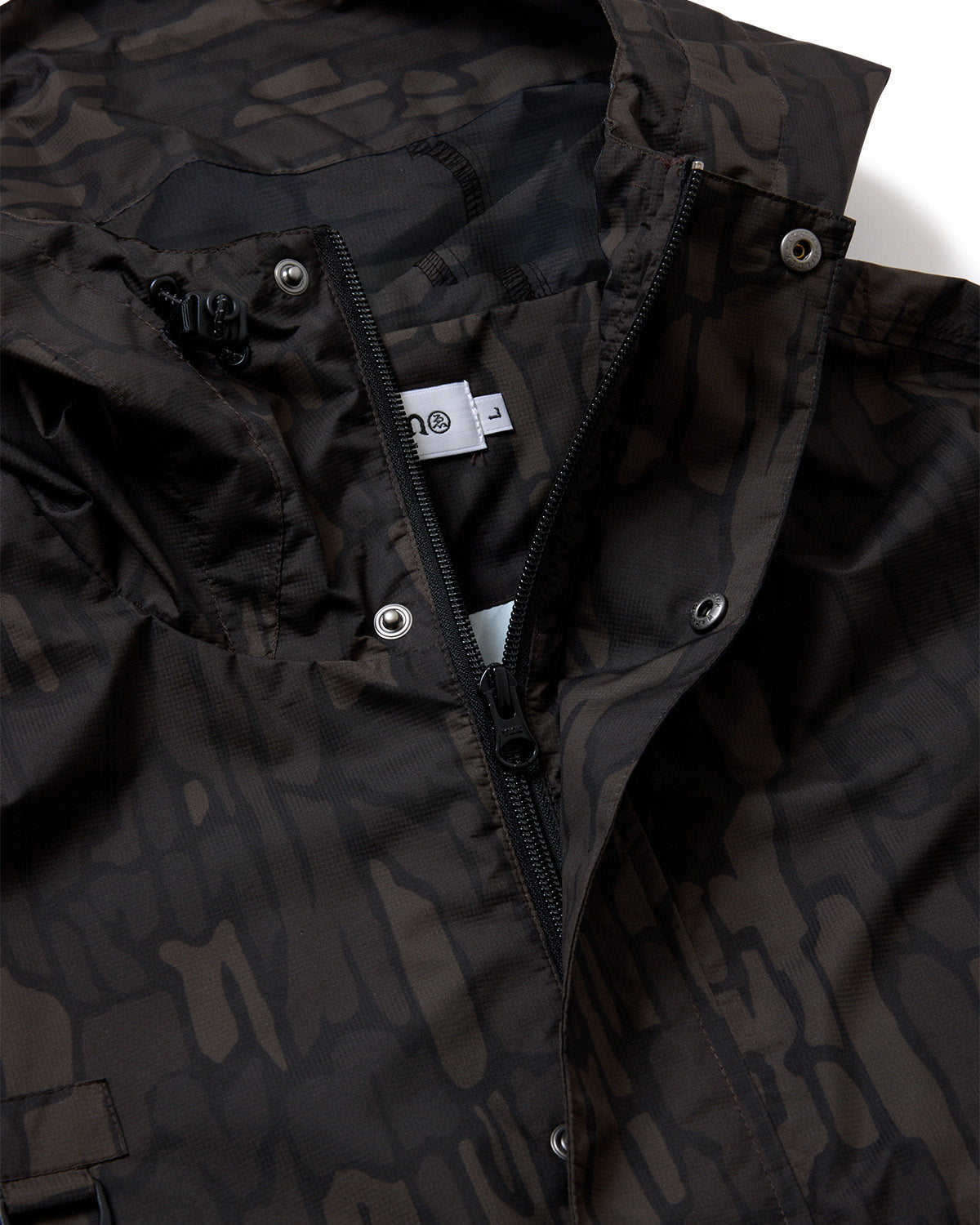 TREE CAMO MOUNTAIN JACKET - BLUE