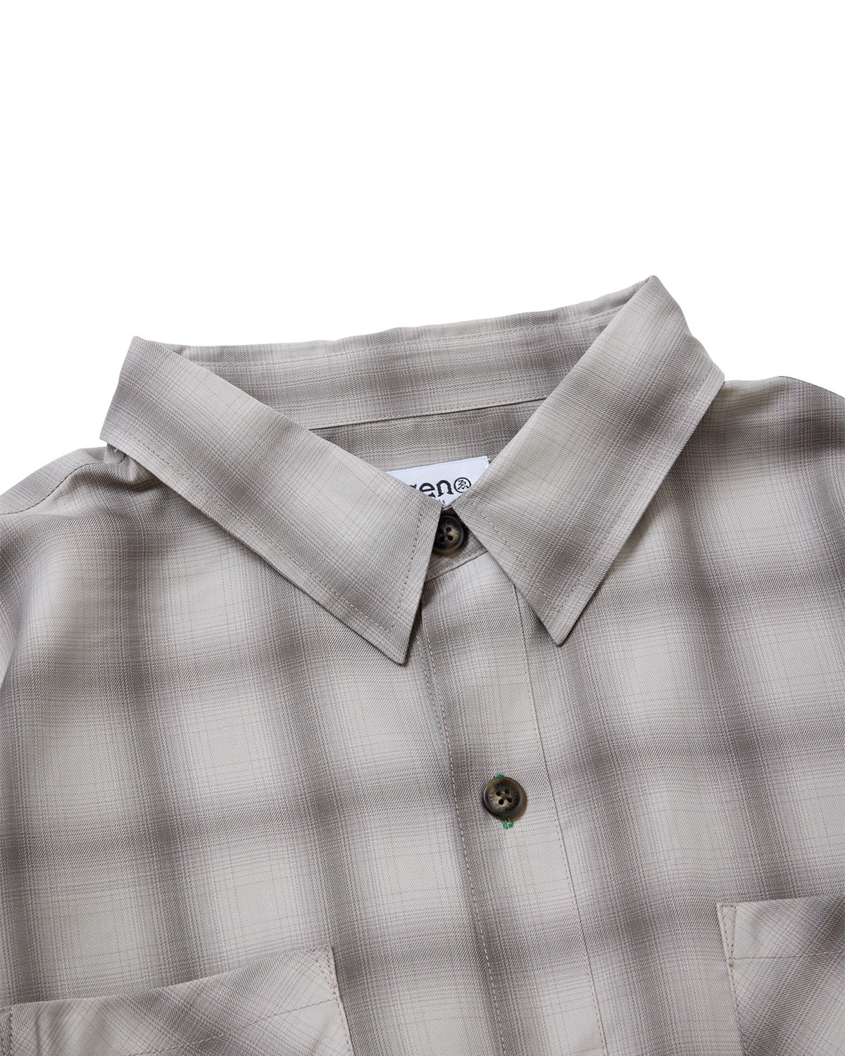 WILLIAM CHECK L/S SHIRT - GREY – Evisen Skateboards ゑ (エビセン WILLIAM CHECK L/S SHIRT - GREY – Evisen Skateboards ゑ (エビセン