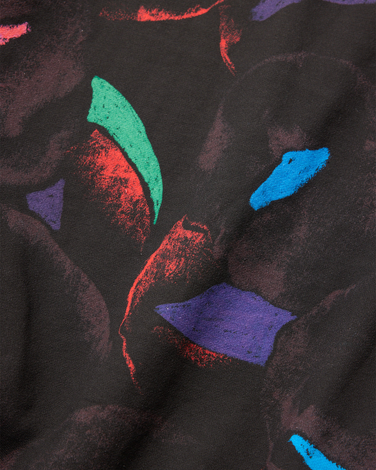 JULIEN CARD CREWNECK - BLACK