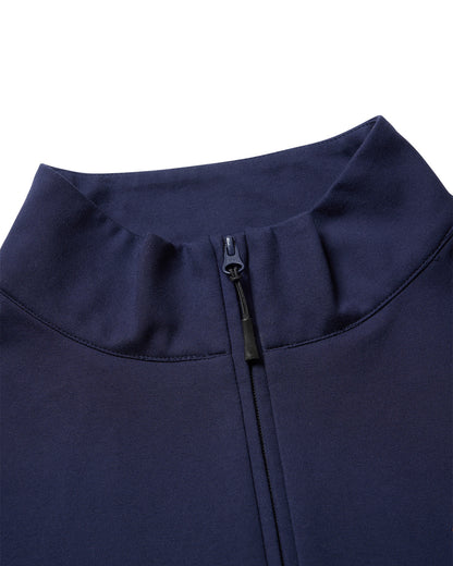 PUNCH HALF ZIP SWEAT - GREY
