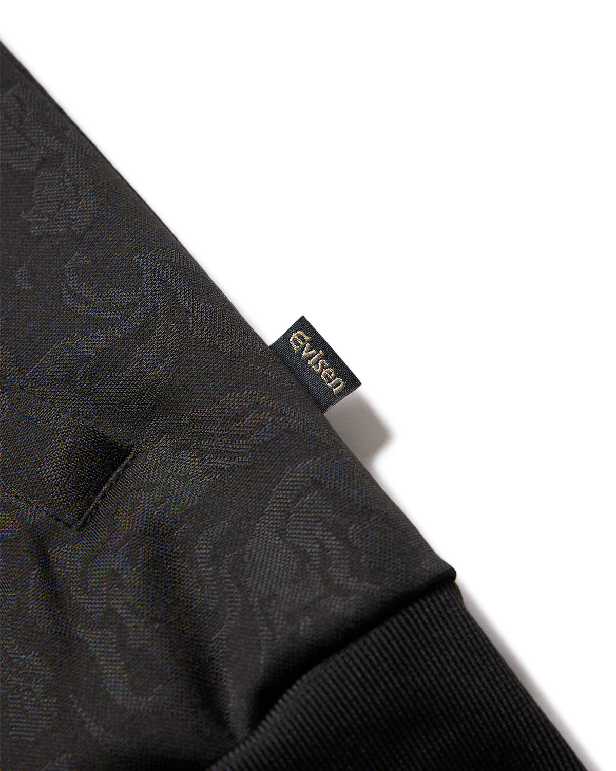 DELUXE x EVISEN メンズ ブラック サテン セットアップ XL DELUXE x Evisen 「DELUXE x Evisen BotanicTracksuit JKT」 トラック