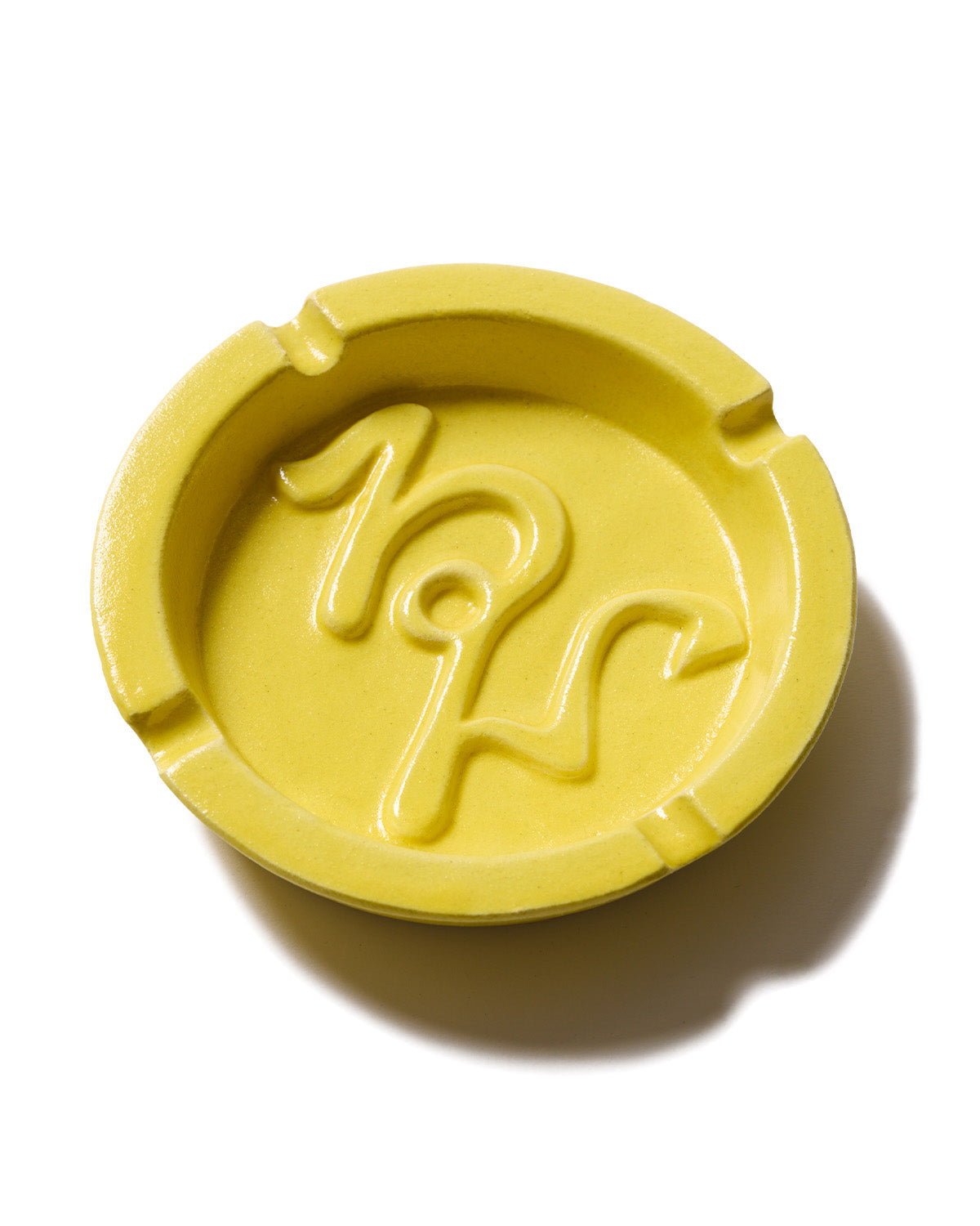 WYE ASHTRAY - YELLOW