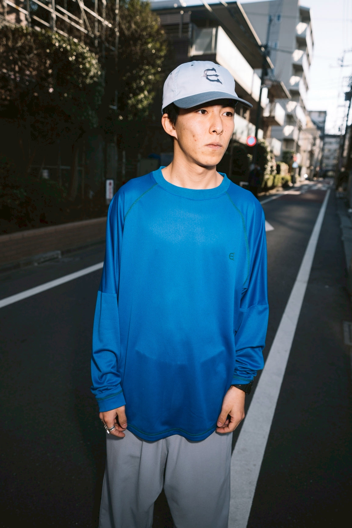 MESH L/S TEE - WHITE – Evisen Skateboards ゑ (エビセン スケート