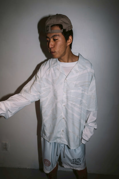 CLASH CAMO SHIRT - BLACK