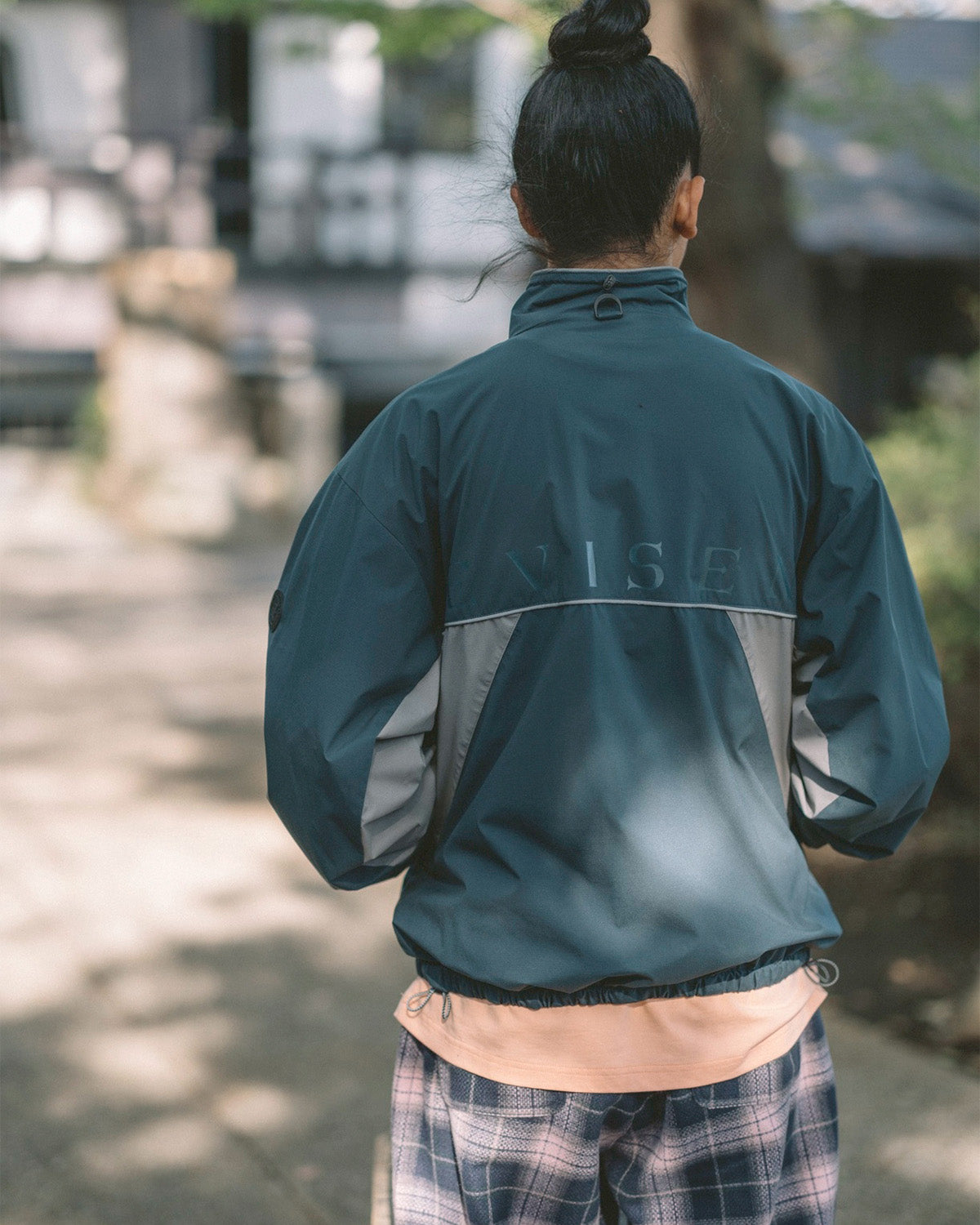 EVIFUJI NYLON JACKET - GREY – Evisen Skateboards ゑ (エビセン