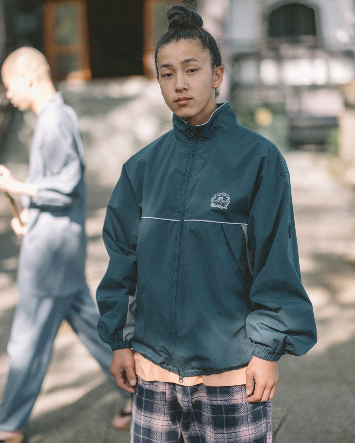 EVIFUJI NYLON JACKET - FOREST