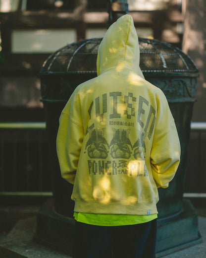 SUSHI ZIP HOODIE - CHARCOAL