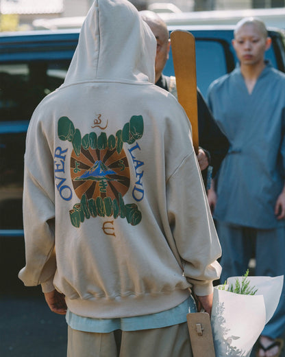 OVERLAND LOGO HOODIE - BLACK