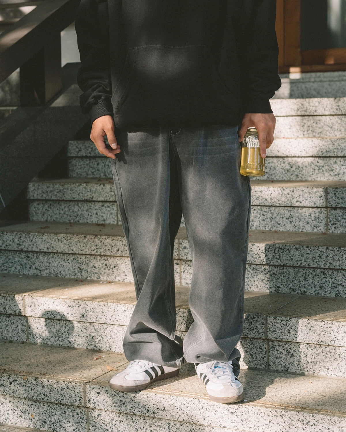 ONE-UP JEANS - BLACK