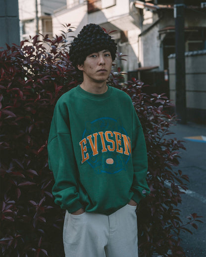 COLLEGE OVER LOGO SWEAT - PURPLE