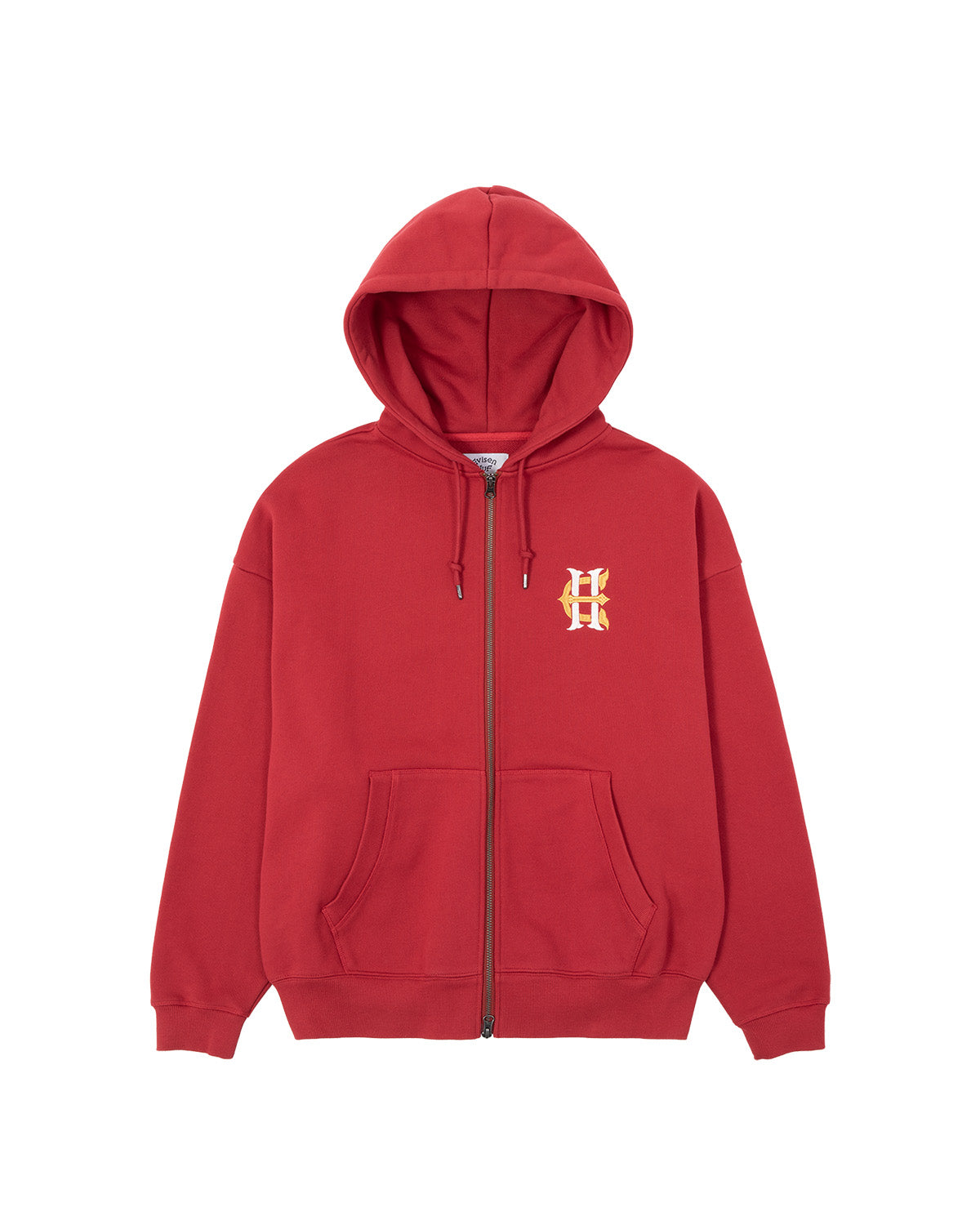 HUF x EVISEN HUFUJI ZIP HOODIE - RED