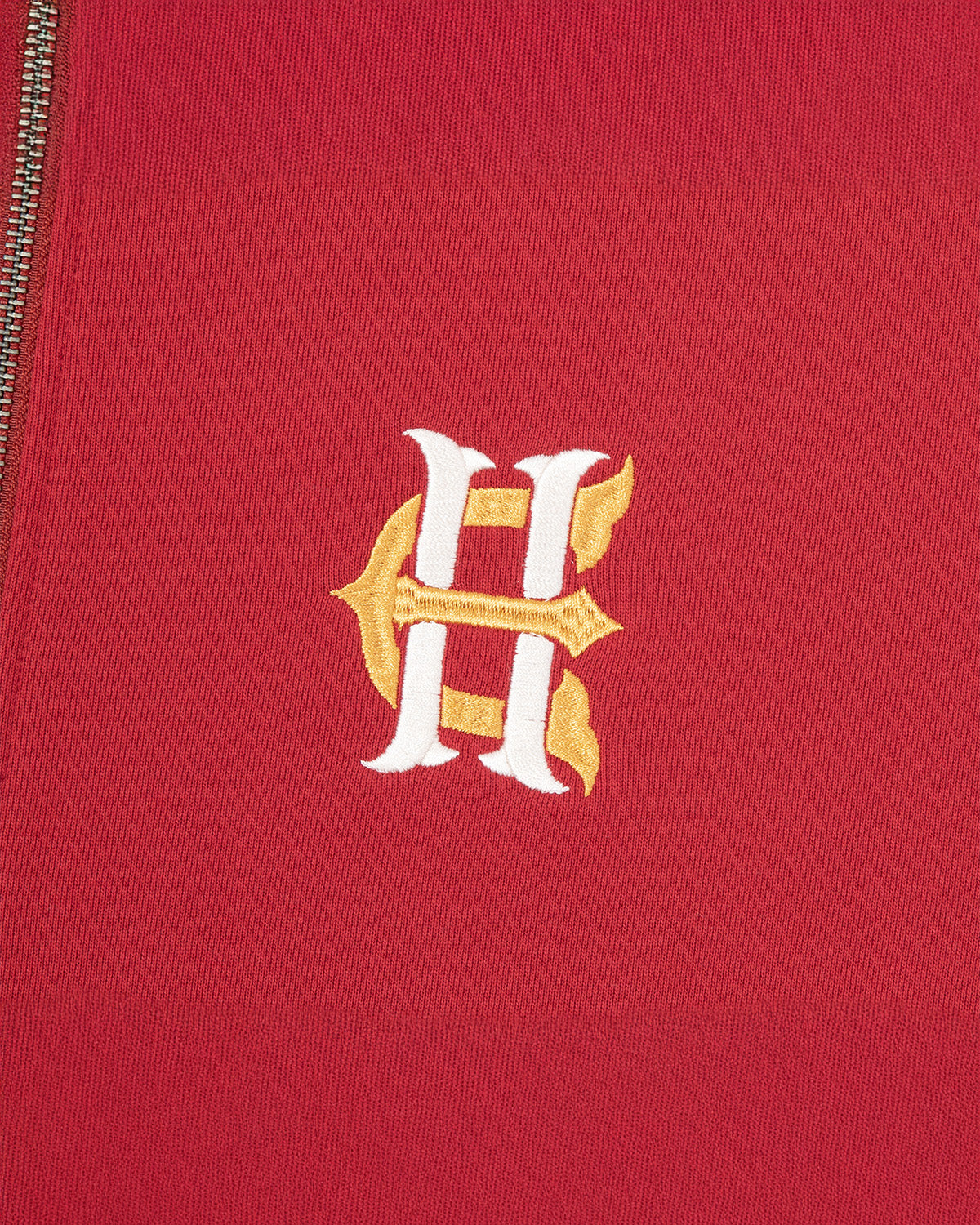 HUF x EVISEN HUFUJI ZIP HOODIE - RED