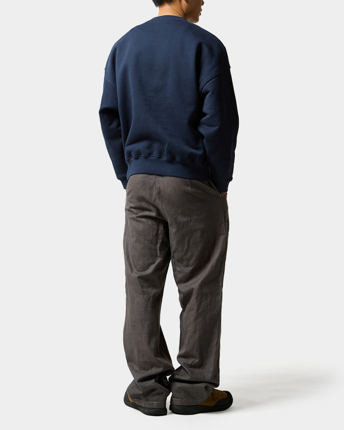 HUF x EVISEN SUSHI CREW FLEECE - NAVY