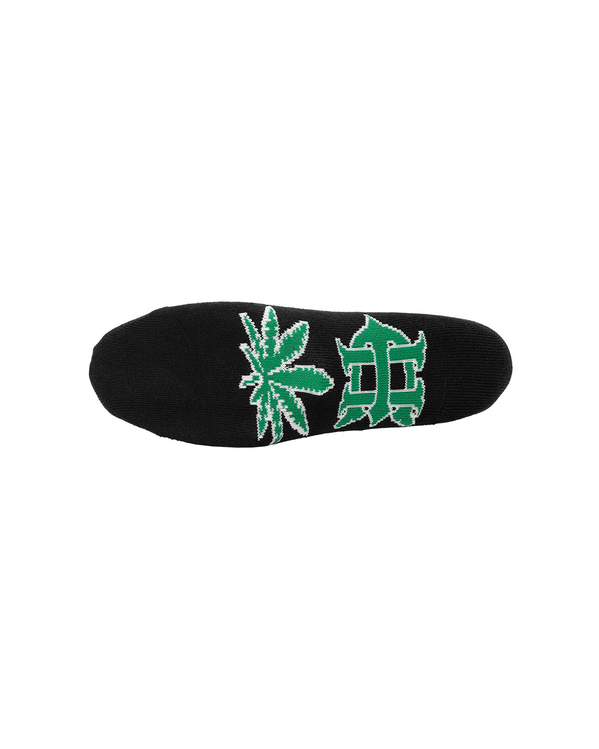 HUF x EVISEN LOGO SOCK - BLACK
