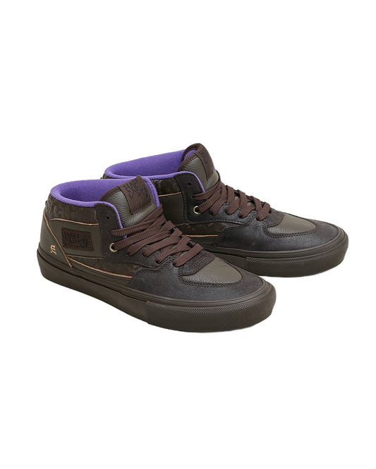 VANS x EVISEN SKATE HALF CAB - Deep Mahogany
