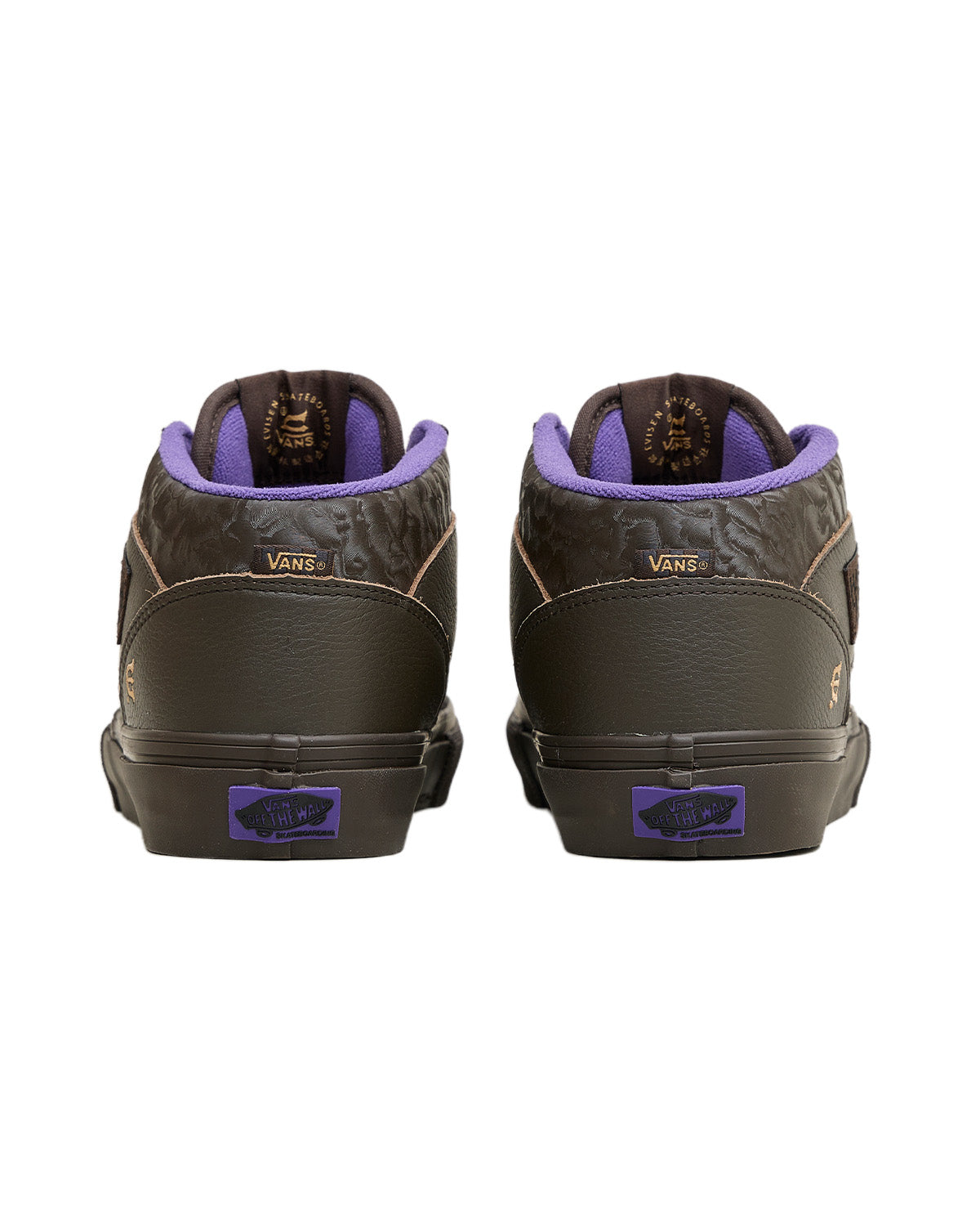 VANS x EVISEN SKATE HALF CAB - Deep Mahogany