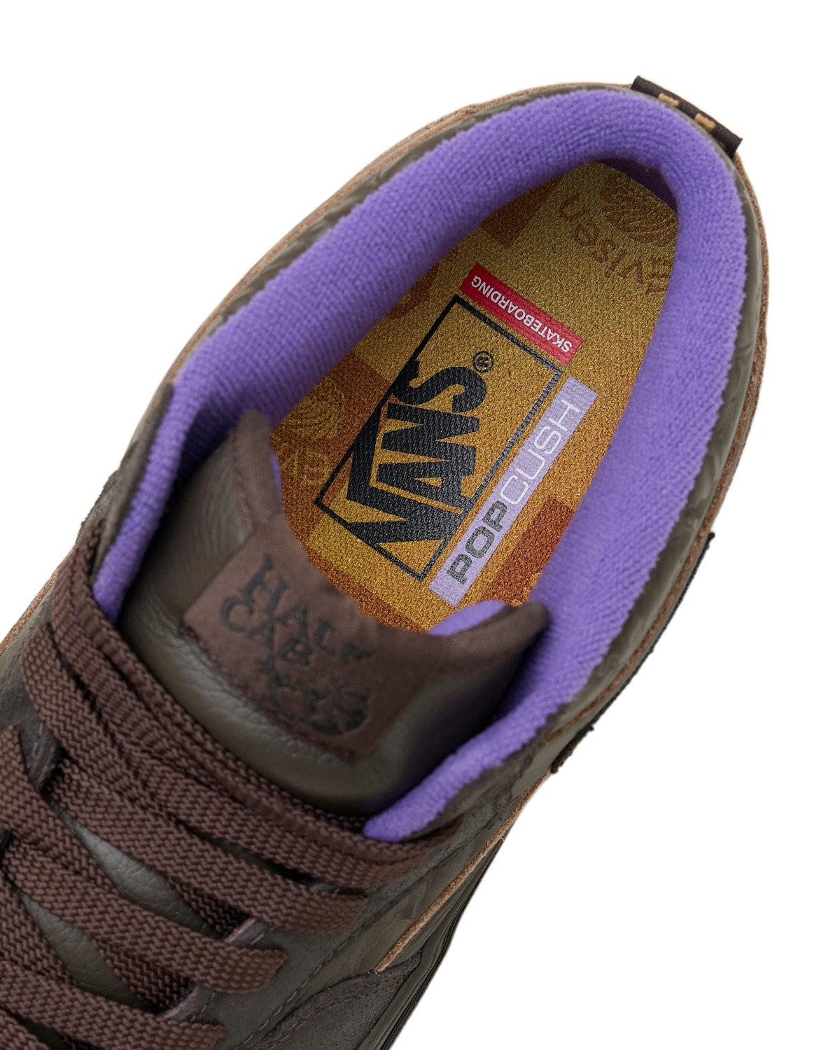 VANS x EVISEN SKATE HALF CAB - Deep Mahogany