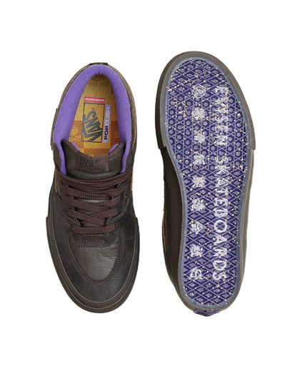 VANS x EVISEN SKATE HALF CAB - Deep Mahogany
