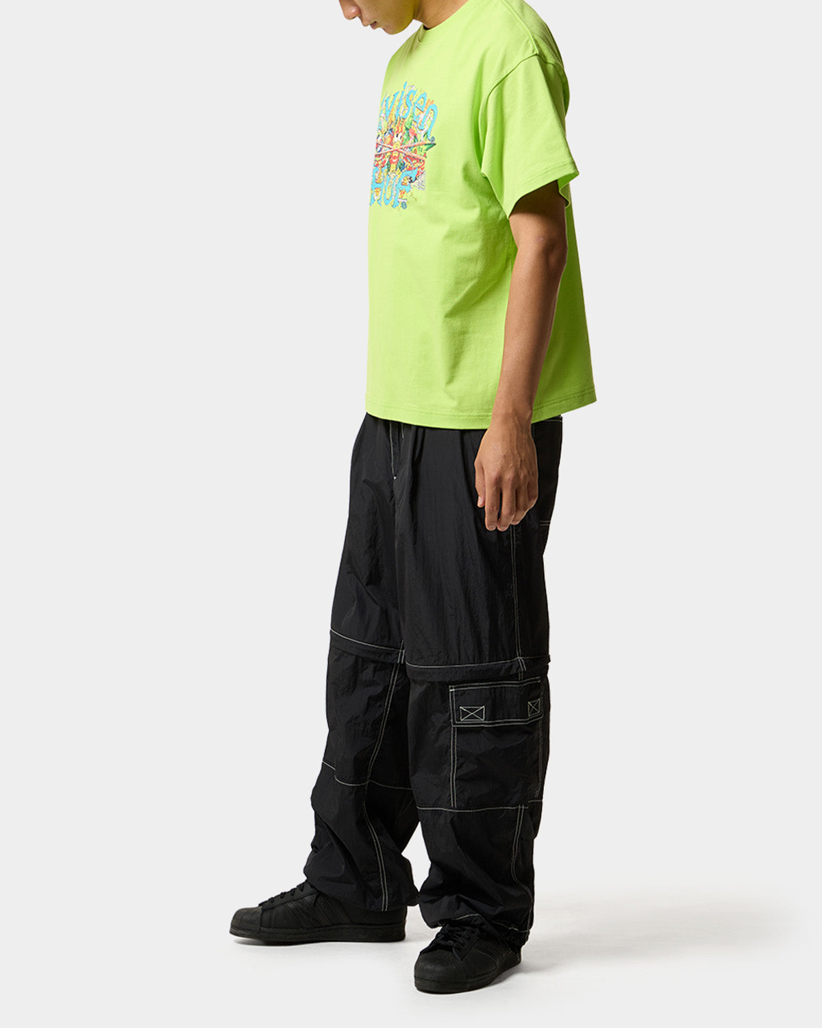 HUF x EVISEN DRAGON S/S TEE - WHITE