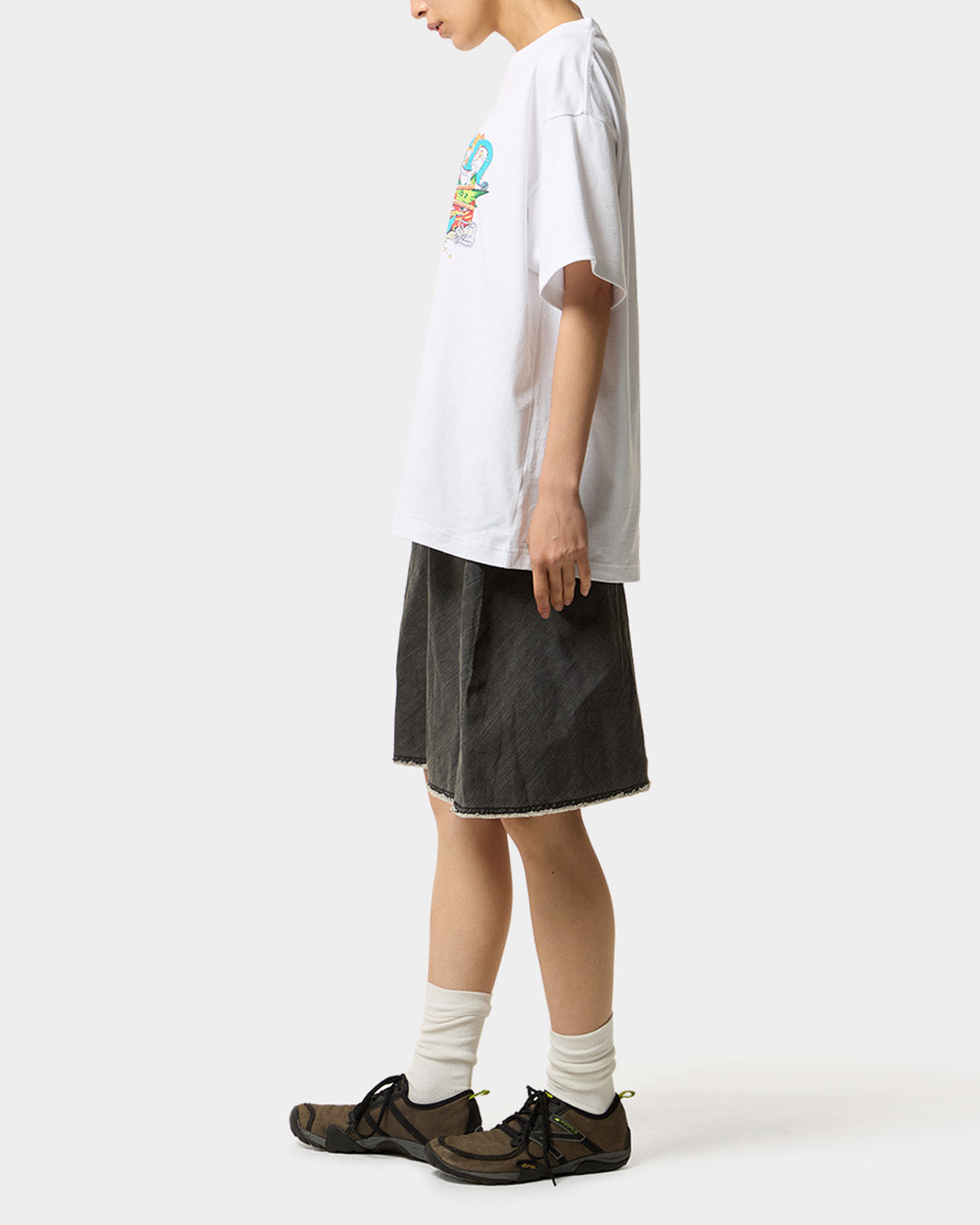 HUF x EVISEN DRAGON S/S TEE - WHITE