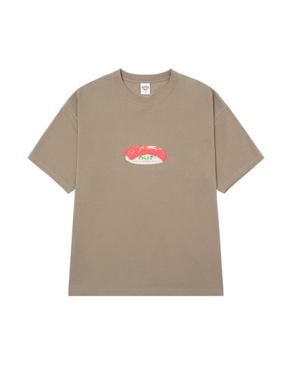 HUF x EVISEN HUF SUSHI S/S TEE - CHARCOAL