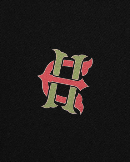 HUF x EVISEN HUF ALLSTAR S/S TEE - BLACK
